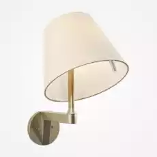 Artemide Lampa ścienna kinkiet Melampo beżowy bez włącznika wys 35 cm Dom i ogród Wyposażenie wnętrz Oświetlenie Lampy ścienne