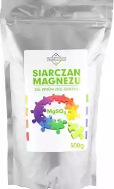 SIARCZAN MAGNEZU 500 g SOUL FARM Zdrowie i uroda Kosmetyki i akcesoria