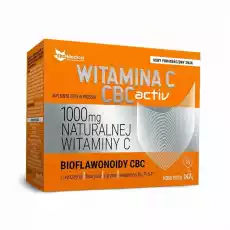 Witamina C CBC Activ Smak Pomarańczowy 147 g 21 Saszetek Ekamedica Artykuły Spożywcze