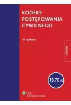 Kodeks postępowania cywilnego 18 wydanie Książki Prawo akty prawne