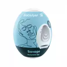 Satisfyer Masturbator Egg masturbator w kształcie jajka Savage Gadżety Erotyczne