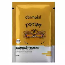 Dermokil Sheet Mask maseczka do twarzy w płachcie Prom 20ml Zdrowie i uroda Kosmetyki i akcesoria Pielęgnacja twarzy Maseczki