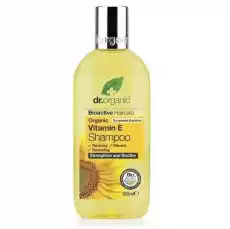 DrOrganic Vitamin E Shampoo szampon rewitalizującoregenerujący do włosów cienkich 265ml Zdrowie i uroda Kosmetyki i akcesoria Pielęgnacja i stylizacja włosów Szampony do włosów