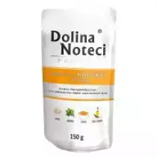 Dolina Noteci Premium Mokra karma dla psa bogata w kaczkę z dynią saszetka 150 g Dom i ogród Artykuły zoologiczne Psy