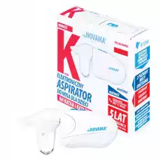 NOVAMA White K Aspirator do nosa na katar i katarek Zdrowie i uroda Zdrowie Urządzenia i akcesoria medyczne Pozostałe urządzenia i akcesoria medyczne