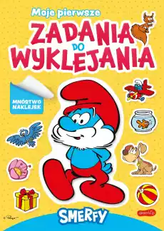 Smerfy Moje pierwsze zadania do wyklejania Książki Dla dzieci