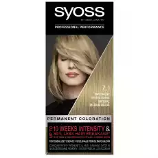 Syoss Permanent Coloration farba do włosów trwale koloryzująca 71 Naturalny Średni Blond Zdrowie i uroda Kosmetyki i akcesoria Pielęgnacja i stylizacja włosów Farby i szampony koloryzujące