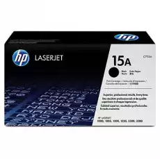 Toner Oryginalny HP 15A C7115A Czarny DARMOWA DOSTAWA w 24h Komputery Drukarki i skanery Materiały eksploatacyjne do drukarek Tonery i bębny