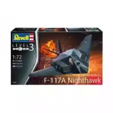 Samolot 172 F117 Stealth Fighter Revell Dla dziecka Zabawki Rowerki i inne pojazdy dla dzieci