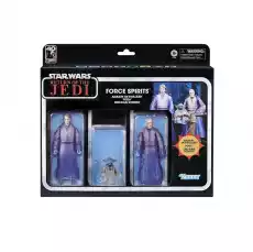 Zestaw 3 figurek Star Wars Return of the Jedi Vintage Collection Force Spirits Yoda ObiWan Kenobi Anakin Skywalker Dom i ogród Wyposażenie wnętrz Dekoracja Figurki dekoracyjne Figurki kolekcjonerskie