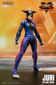 Figurka Street Fighter V Champion Edition 112 Juri Han Dom i ogród Wyposażenie wnętrz Dekoracja Figurki dekoracyjne Figurki kolekcjonerskie