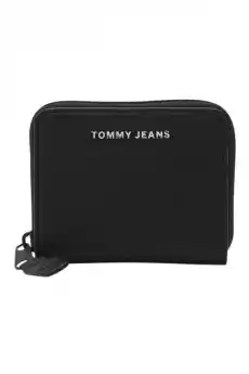 PORTFEL DAMSKI TOMMY JEANS AW0AW11848 CZARNY Odzież obuwie dodatki Galanteria i dodatki Portfele