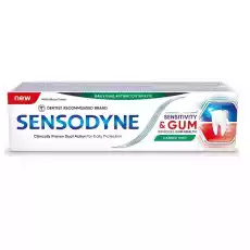 SENSODYNE Nadwrażliwość Dziąsła Mint 75ml Zdrowie i uroda Kosmetyki i akcesoria Pielęgnacja zębów i jamy ustnej