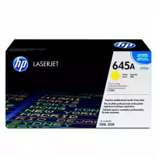 HP oryginalny toner C9732A yellow 12000s 645A HP Color LaserJet 5500 N DN HDN DTN Komputery Drukarki i skanery Akcesoria do drukarek i skanerów