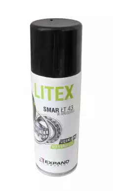 Smar Litex ŁT43 200 ml aerozol Sport i rekreacja Rowery i akcesoria Środki chemiczneolejesmary