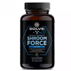 SOLVE LABS SHROOM FORCE ENERGY ENDURANCE 30 KAPSUŁEK Zdrowie i uroda Zdrowie Witaminy minerały suplementy diety