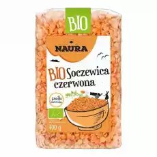 Soczewica Czerwona Bio 400 g Naura Artykuły Spożywcze