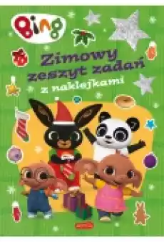 Bing Zimowy zeszyt zadań z naklejkami Książki Dla dzieci