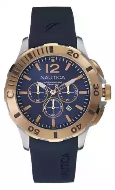 Męski Zegarek NAUTICA model NAI19506G 44MM Biżuteria i zegarki Zegarki Zegarki damskie