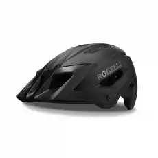 Rogelli onyx kask rowerowy mtb czarny Rozmiar 5458 Sport i rekreacja