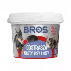 BROS proszek na krety psy i koty 350 ml100 ml gratis Dom i ogród Ogród Odstraszacze zwierząt