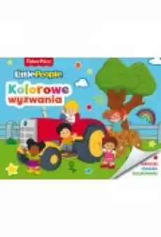 Fisher Price Little People Kolorowe wyzwania Książki Dla dzieci