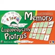 Logopedyczny Piotruś Memory Zestaw 2 Gry Gry planszowe