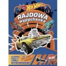 Hot Wheels Rajdowa wypychanka Książki Dla dzieci