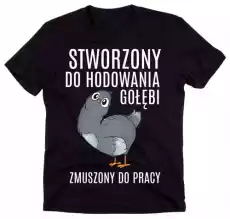 koszulka dla gołębiarza stworzony do hodowania gołębi Odzież obuwie dodatki Odzież męska Koszulki męskie