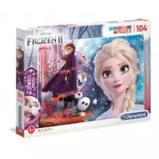 Puzzle z ozdobami 104 el Frozen 2 Clementoni Dla dziecka Zabawki Puzzle