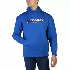 Bluza marki Tommy Hilfiger model DM0DM15685 kolor Niebieski Odzież męska Sezon WiosnaLato Odzież obuwie dodatki