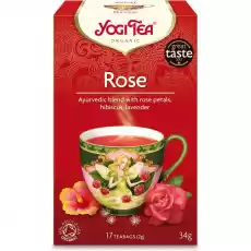 Herbatka Rose Bio 17x 2 g 34 g Yogi Tea Artykuły Spożywcze