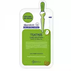 Mediheal Teatree Care Solution Essential Kojąca bawełniana maska w płachcie 24 ml Zdrowie i uroda Kosmetyki i akcesoria