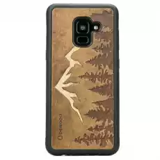 Drewniane etui Bewood na Galaxy A8 2018 GÓRY IMBUIA Telefony i akcesoria Akcesoria telefoniczne Etui