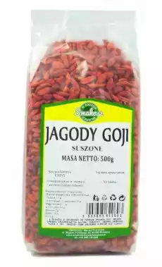 SMAKOSZ Jagody Goji suszone 500g Artykuły Spożywcze Bakalie i suszone owoce