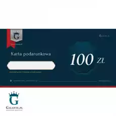 Karta podarunkowa o wartości 100 zł Prezenty