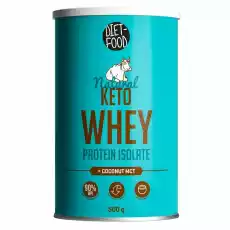 Keto Whey Białko Serwatkowe z Kokosowym Olejem MCT BIO 500 g Diet Food Artykuły Spożywcze