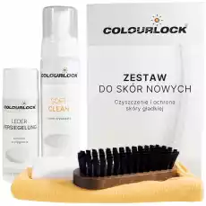 COLOURLOCK Soft kompletny zestaw 4 produktów do bieżącej pielęgnacji skóry w aucie Motoryzacja Pielęgnacja samochodu Pielęgnacja wnętrza samochodu