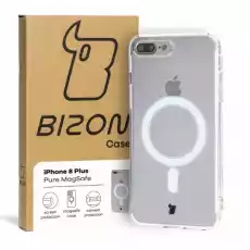 Etui Bizon Case Pure MagSafe do iPhone 8 Plus przezroczyste Telefony i akcesoria Akcesoria telefoniczne Etui