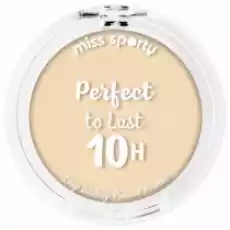 Miss Sporty Perfect To Last 10h długotrwały puder w kamieniu 010 Porcelain 9 g Zdrowie i uroda Kosmetyki i akcesoria Makijaż i demakijaż