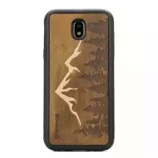 Drewniane etui Bewood Galaxy J7 2017 GÓRY IMBUIA Telefony i akcesoria Akcesoria telefoniczne Etui