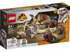 LEGO 76945 Jurassic World Atrociraptor pościg na motocyklu Dla dziecka Zabawki Klocki