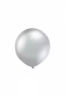 Balon Glossy Silver Prezenty Pakowanie prezentów