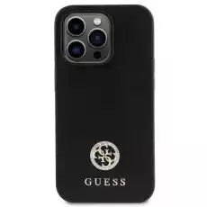 Guess GUHCN61PS4DGPK iPhone 11 Xr 61 czarnyblack hardcase Strass Metal Logo Telefony i akcesoria Akcesoria telefoniczne Etui