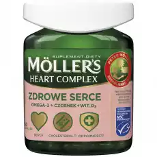 Mollers Heart Complex Zdrowe Serce 60 kapsułek Zdrowie i uroda Zdrowie Witaminy minerały suplementy diety