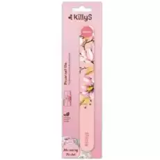 Blooming Pastel Paper Nail File papierowy pilnik do paznokci prosty 180240 Brzoskwiniowy Zdrowie i uroda Kosmetyki i akcesoria Manicure i pedicure Zmywacze i korektory do paznokci