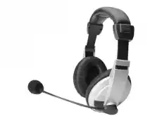 DIGITUS Multimedia Headset with Microphone and volume control Cable 18m Komputery Akcesoria komputerowe Inne akcesoria komputerowe