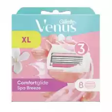 Venus Comfortglide Spa Breeze wkłady do maszynki do golenia 8szt Zdrowie i uroda Kosmetyki i akcesoria Pielęgnacja ciała Balsamy mleczka peelingi do ciała