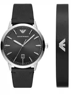 ZEGAREK MĘSKI EMPORIO ARMANI AR80064 SET zi064a Biżuteria i zegarki Zegarki Zegarki męskie