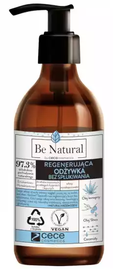 CeCe Be Natural regenerująca odżywka bez spłukiwania 190ml Zdrowie i uroda Kosmetyki i akcesoria Pielęgnacja i stylizacja włosów